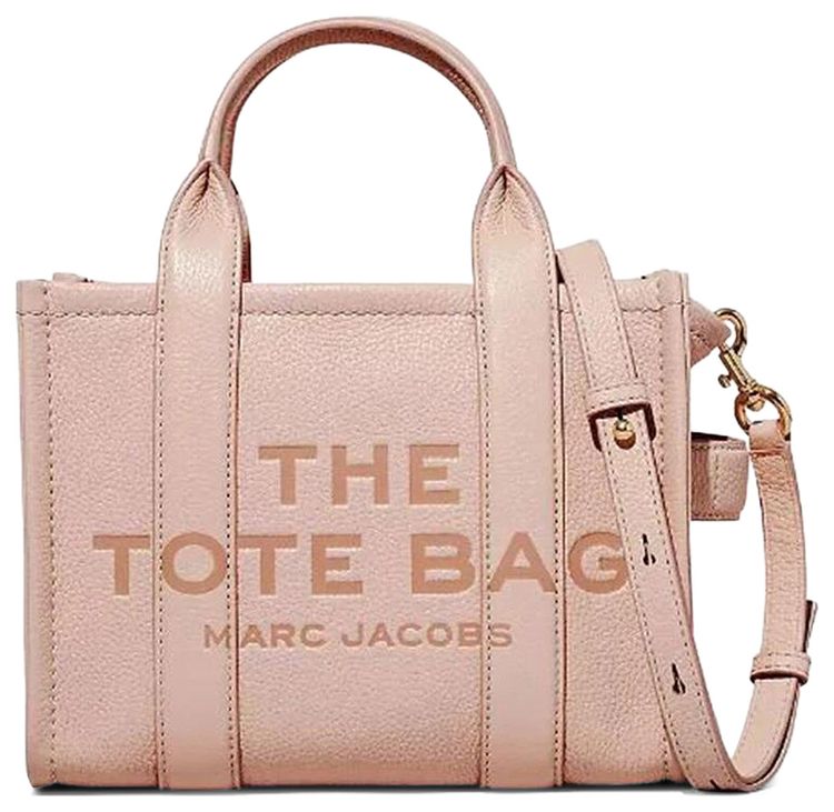 Marc Jacobs The Small Leather Tote Bag Rose