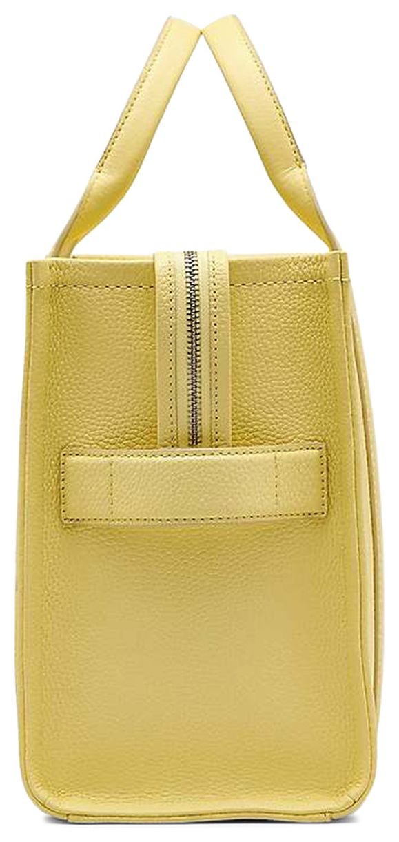 Marc Jacobs The Medium Leather Tote Bag Custard