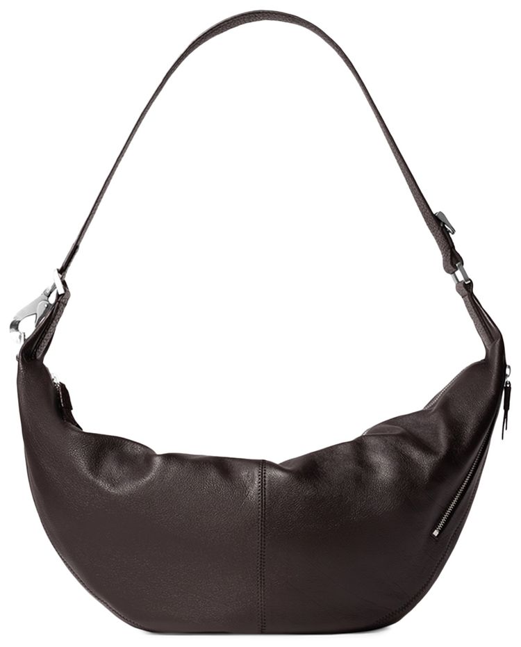Lemaire Quiver Clip Bag Dark Chocolate