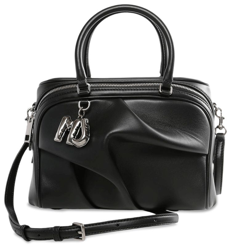 Marc Jacobs Small Bauletto Wave Bag Black
