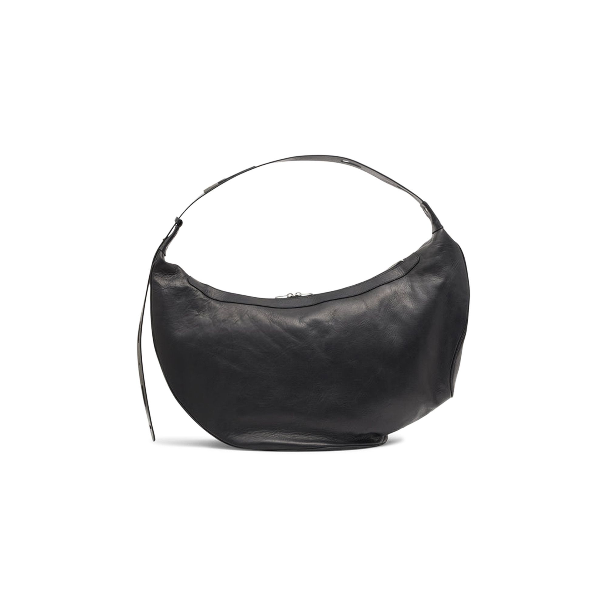 Buy Kiko Kostadinov Cow Grain Leather Moravia Bag 'Obsidian Black