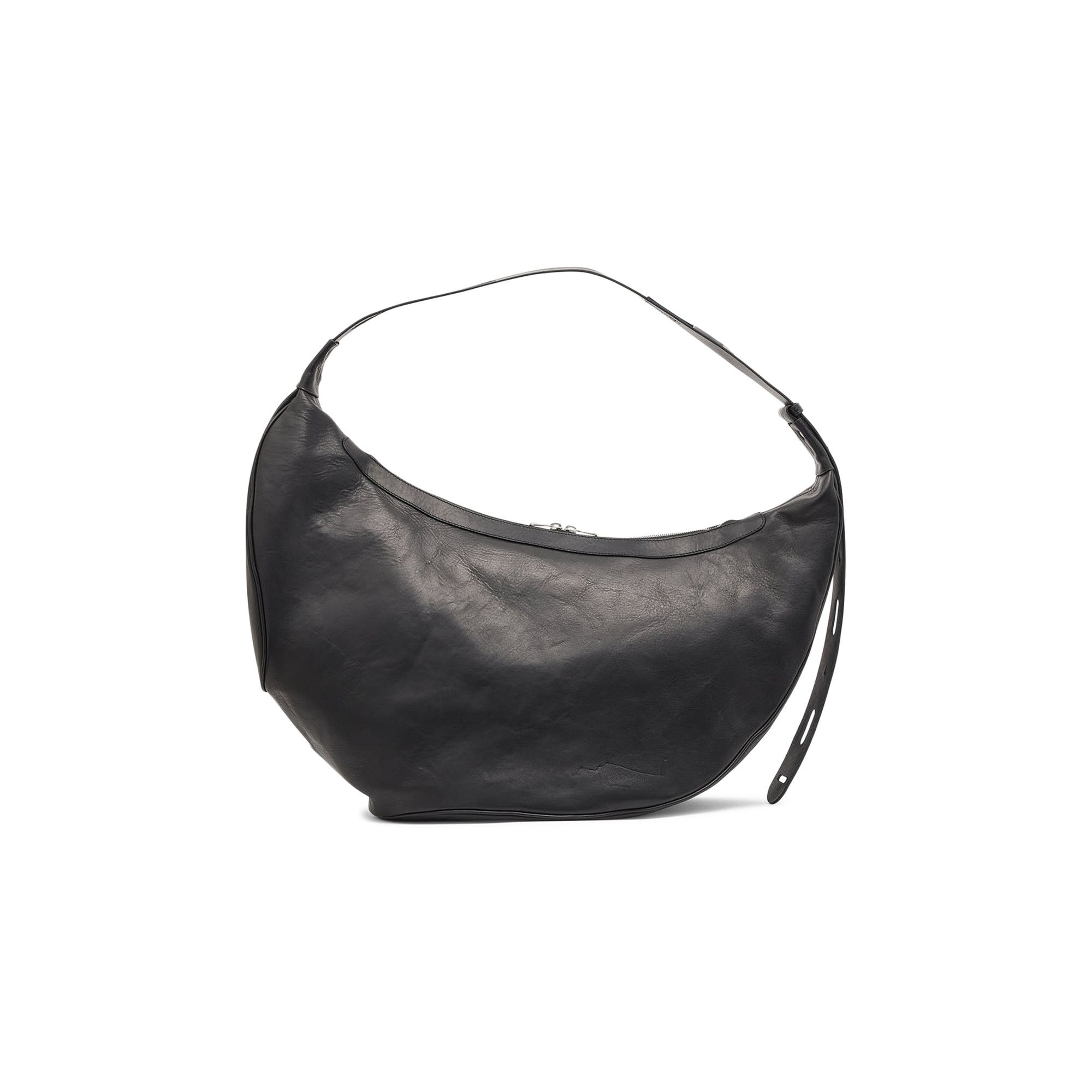 Buy Kiko Kostadinov Cow Grain Leather Moravia Bag 'Obsidian Black