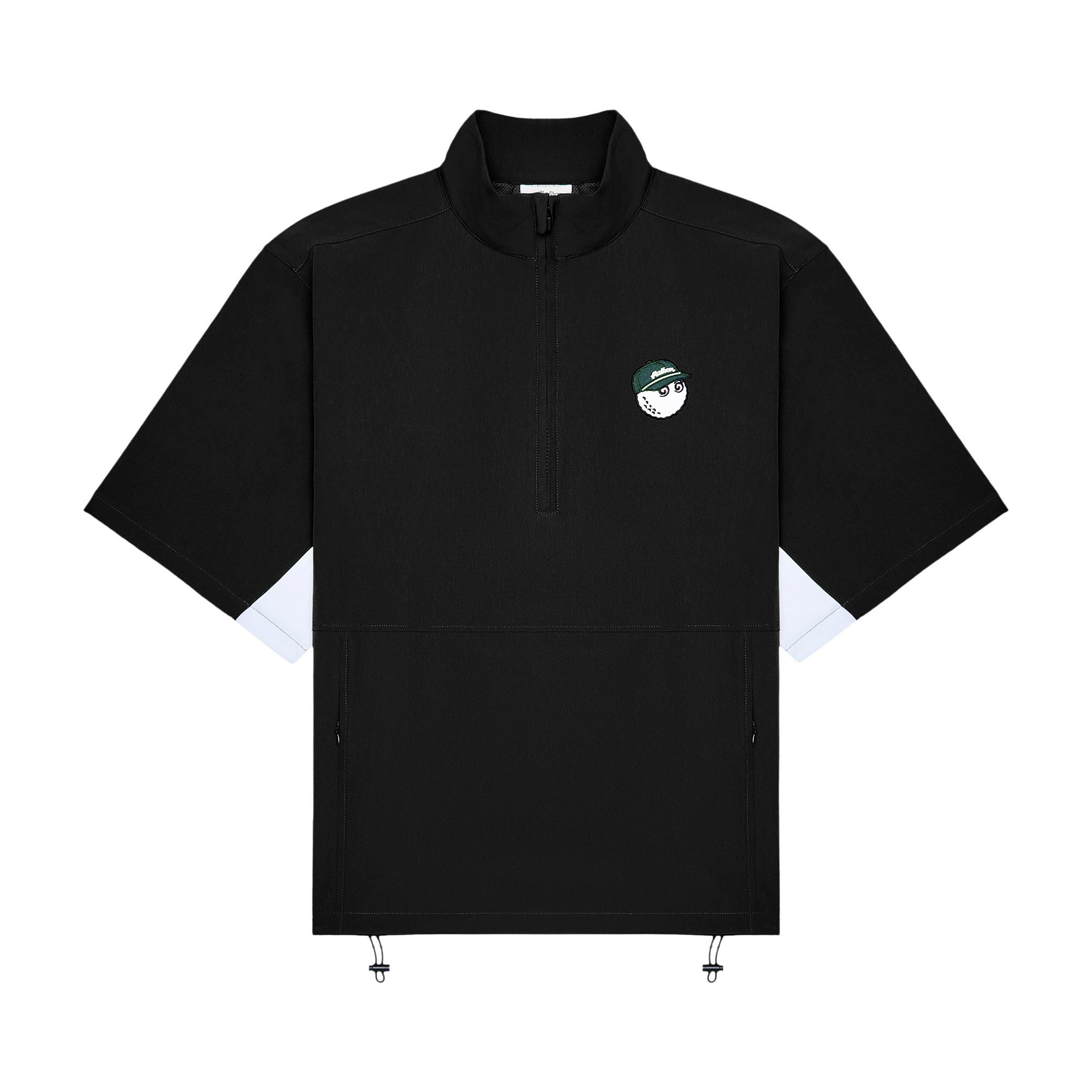 Buy Malbon Pine Windshirt 'Black' - M 9740 BLK | GOAT