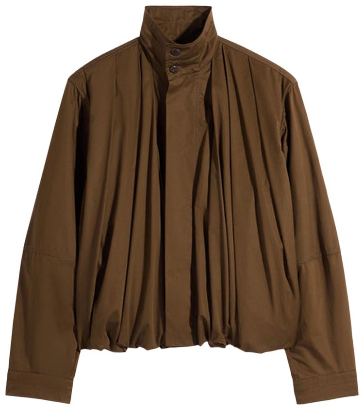Lemaire Soft Pleated Blouson Bronze