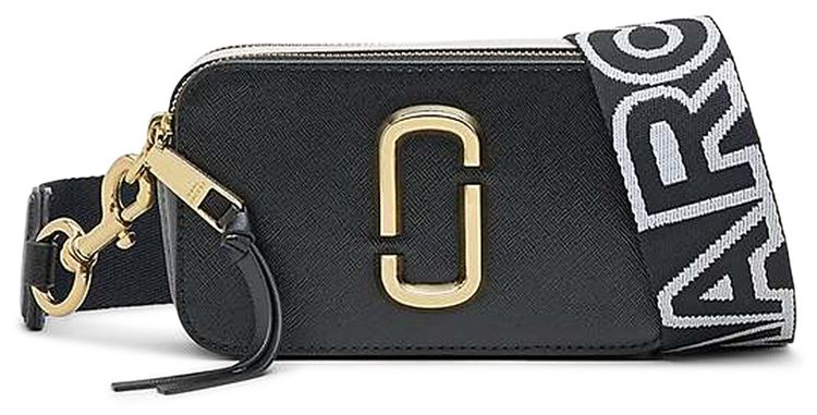 Marc Jacobs The Snapshot Bag BlackMulticolor