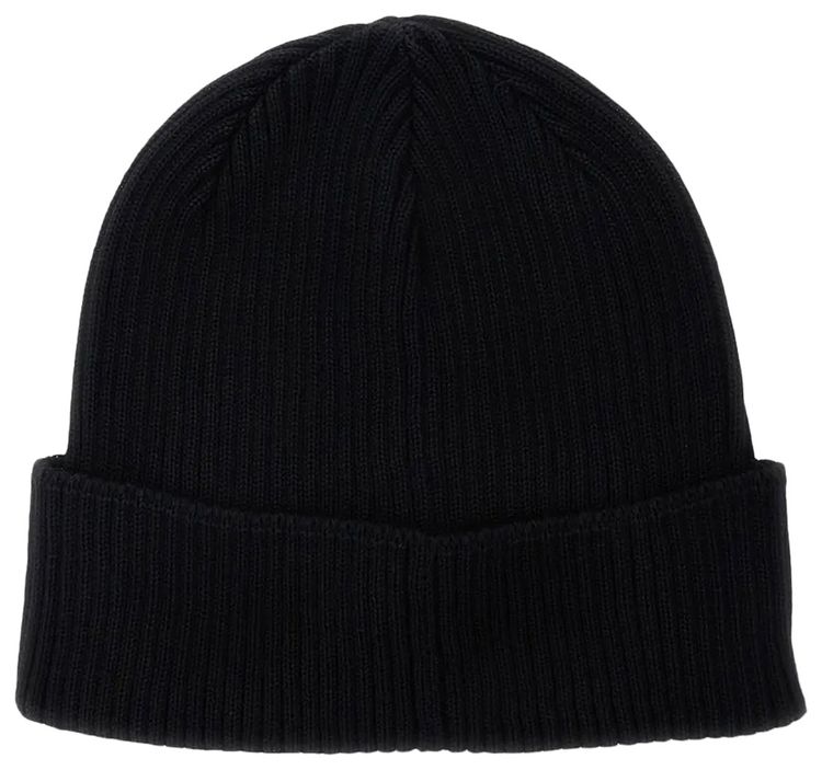 CP Company Cotton Goggle Beanie Black