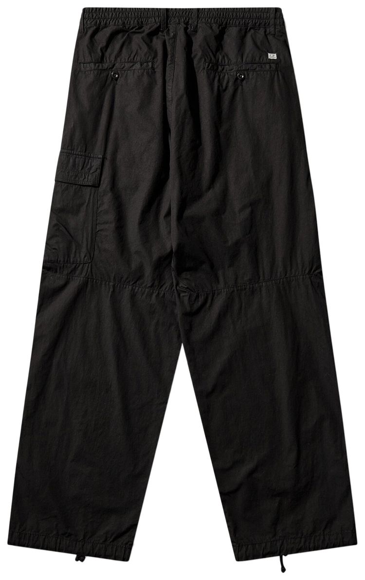 CP Company Micro Reps Boxy Cargo Lens Pants Black