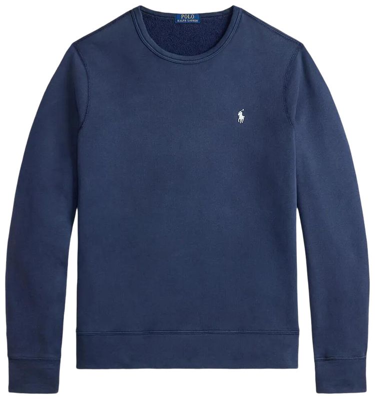 Polo Ralph Lauren Island Terry Crewneck Sweatshirt Newport Navy