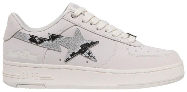 Just Don x Bapesta 2 Grey Python
