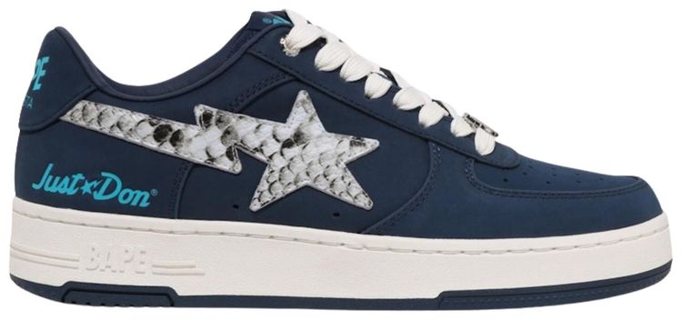 Just Don x Bapesta 1 Navy Python