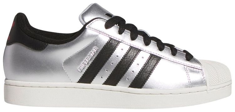 adidas Superstar 2 Silver Metallic Core Black