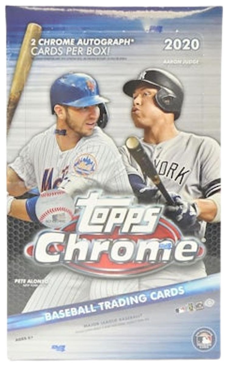 2020 Topps Chrome Baseball Hobby Box