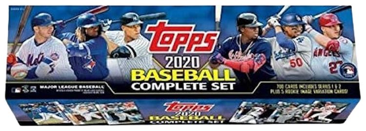 2020 Topps Baseball Complete Set Blue