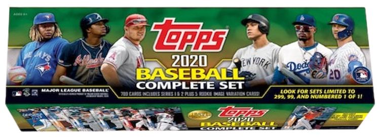2020 Topps Baseball Complete Set Green