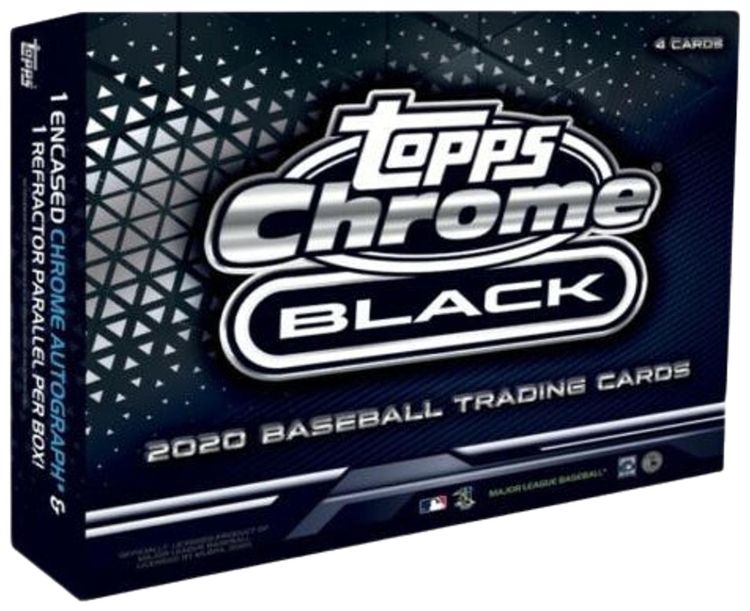 2020 Topps Chrome Black Baseball Hobby Box
