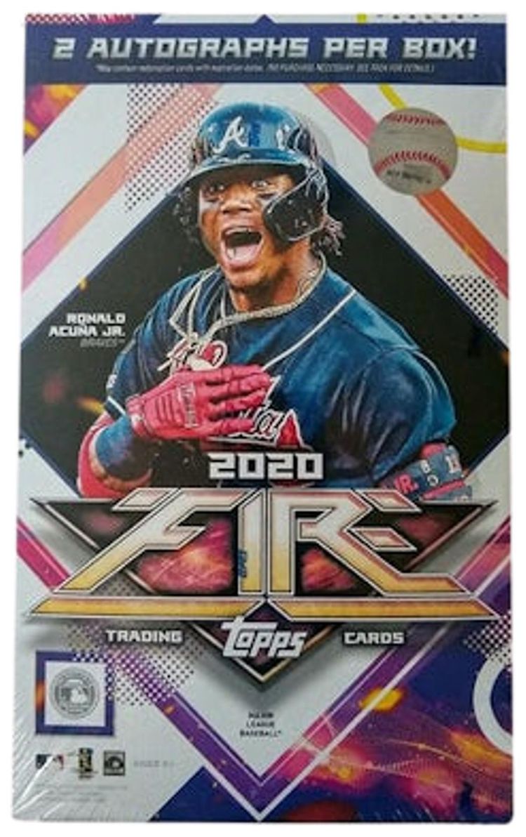 2020 Topps Fire Baseball Hobby Box