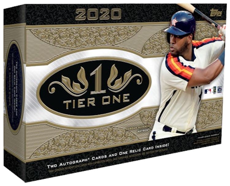 2020 Topps Tier One Baseball Hobby Box