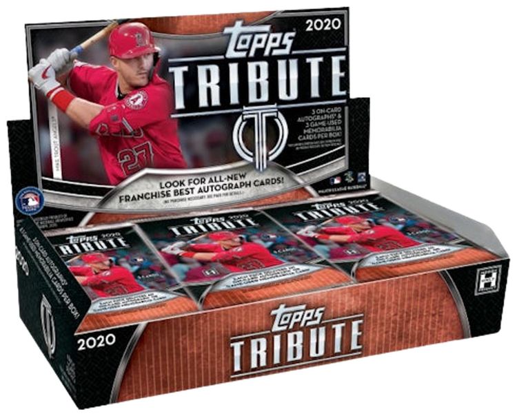 2020 Topps Tribute Baseball Hobby Box