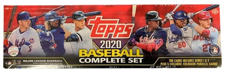 2020 Topps Baseball Complete Factory Set Red