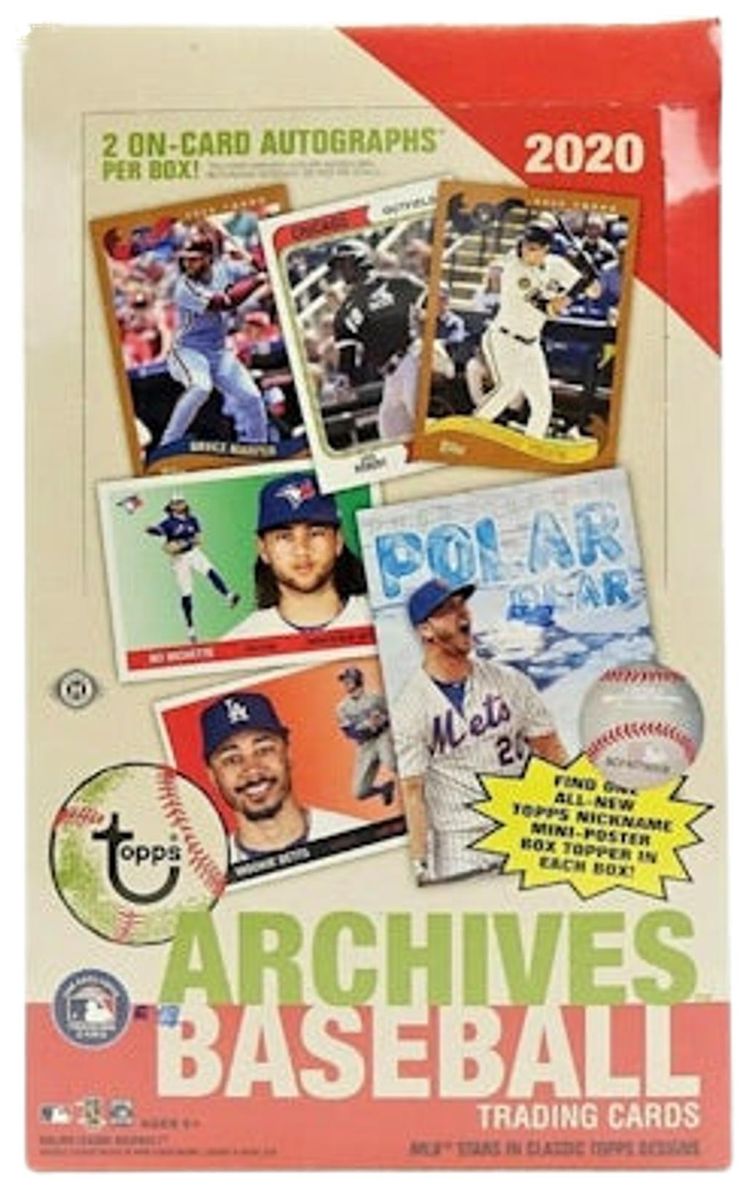 2020 Topps Archives Baseball Hobby Box