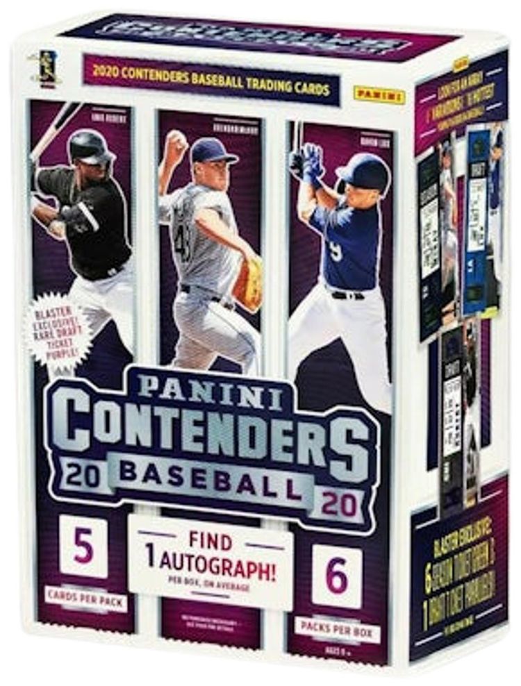 2020 Panini Contenders Baseball Blaster Box