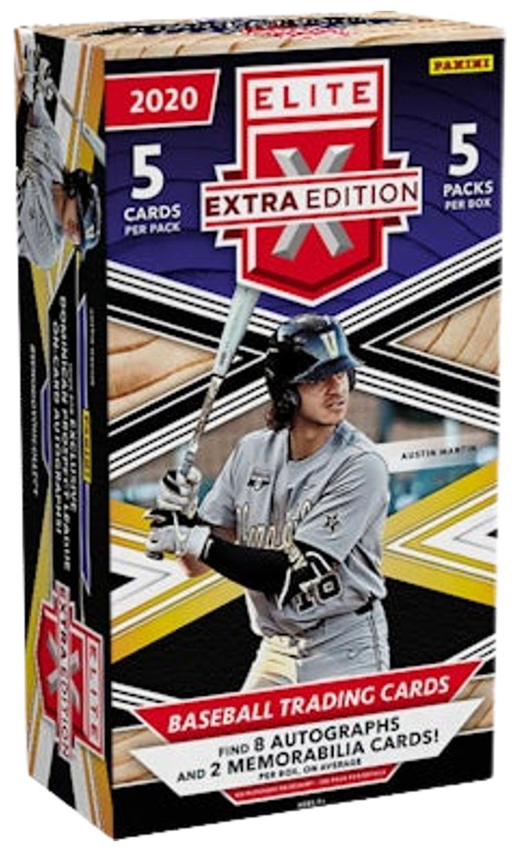 2020 Panini Elite Extra Edition Baseball Hobby Box