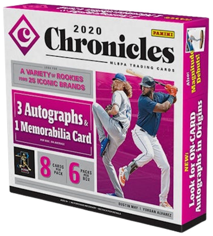 2020 Panini Chronicles Baseball Hobby Box