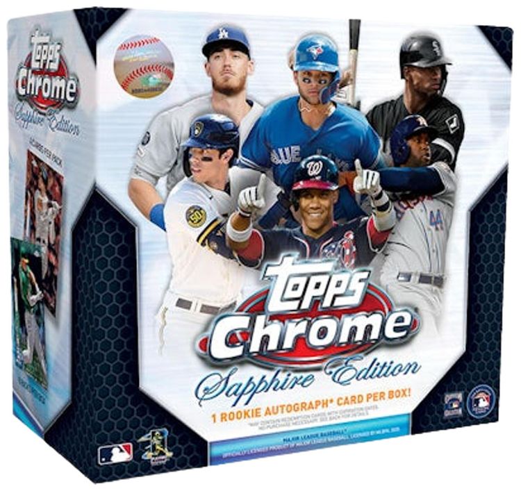 2020 Topps Chrome Sapphire Edition Baseball Box