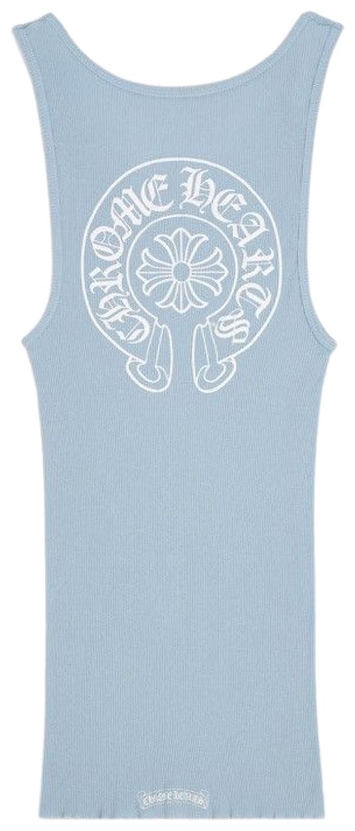 Chrome Hearts Rib Tank Baby Blue