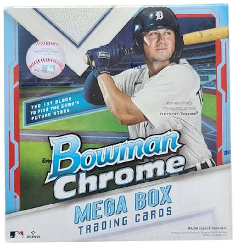 2021 Bowman Chrome Baseball Mega Box