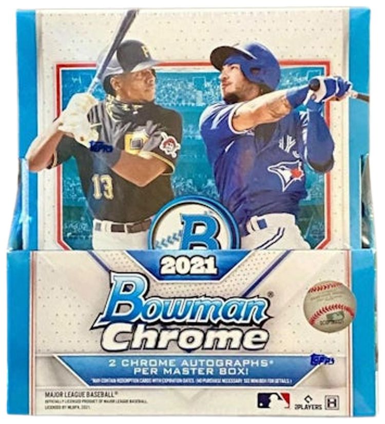2021 Bowman Chrome Baseball Hobby Box
