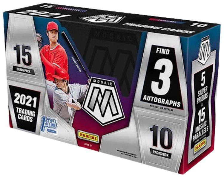 2021 Panini Mosaic Baseball Box FOTL