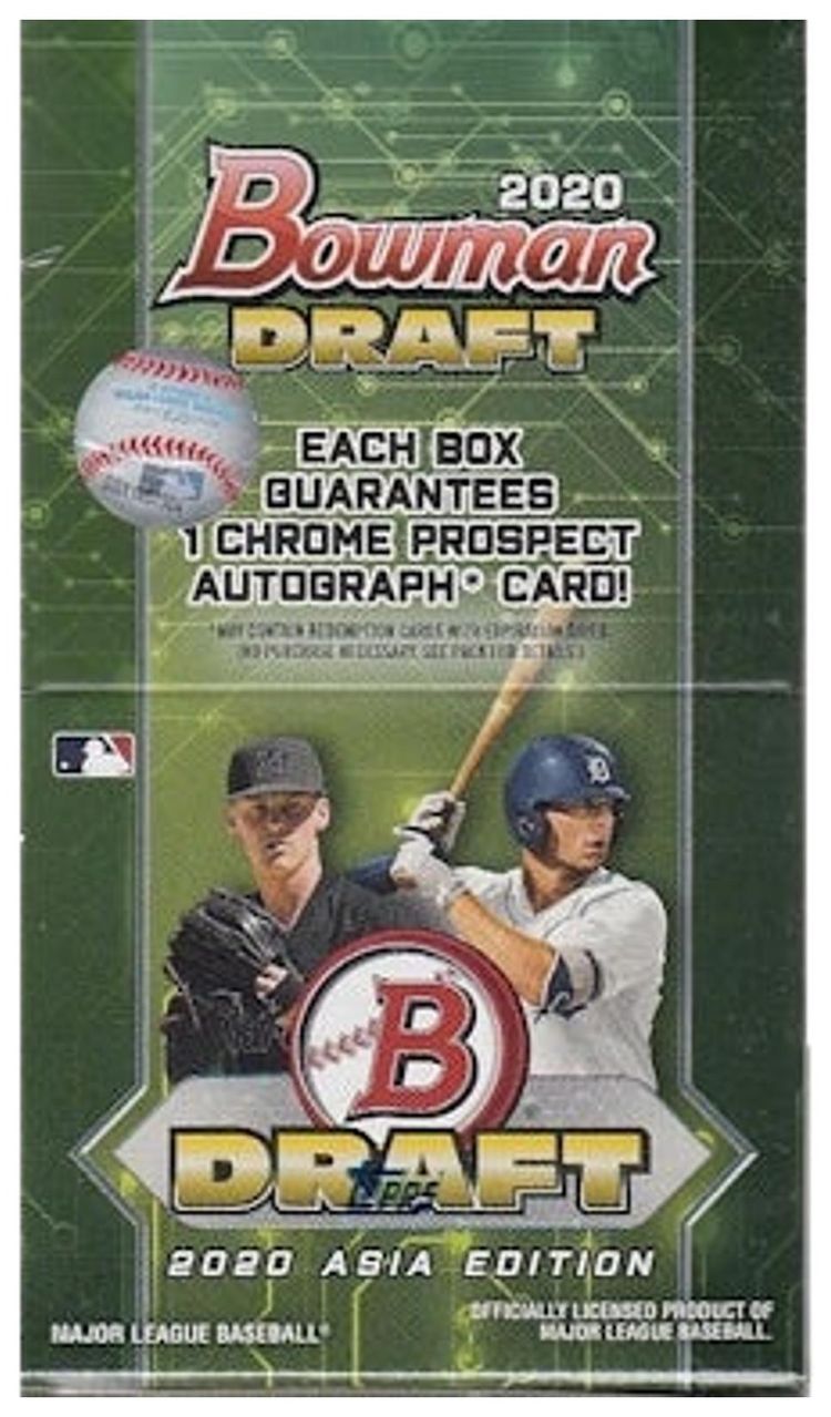 2020 Bowman Draft Asia Baseball Hobby Box
