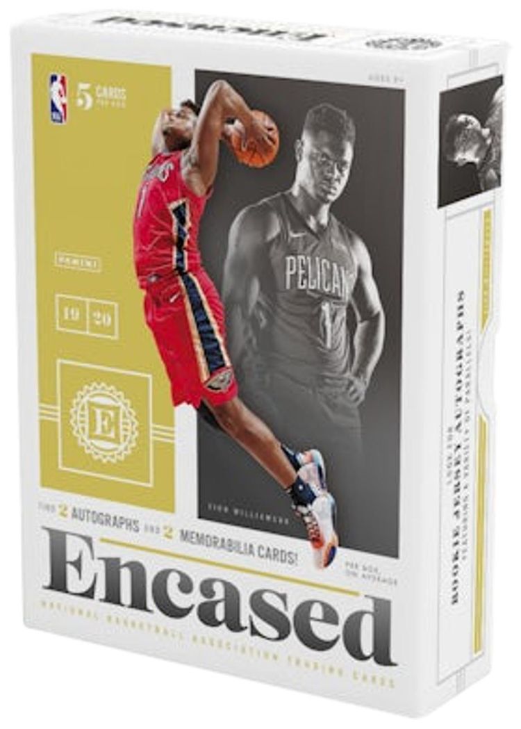 2019 20 Panini Encased Basketball Hobby Box