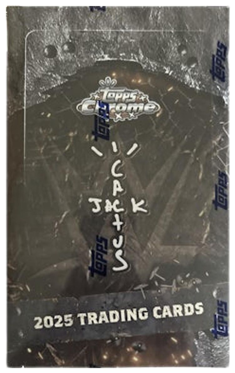 2025 Topps Chrome x Cactus Jack Travis Scott Edition WWE Wrestling Hobby Box