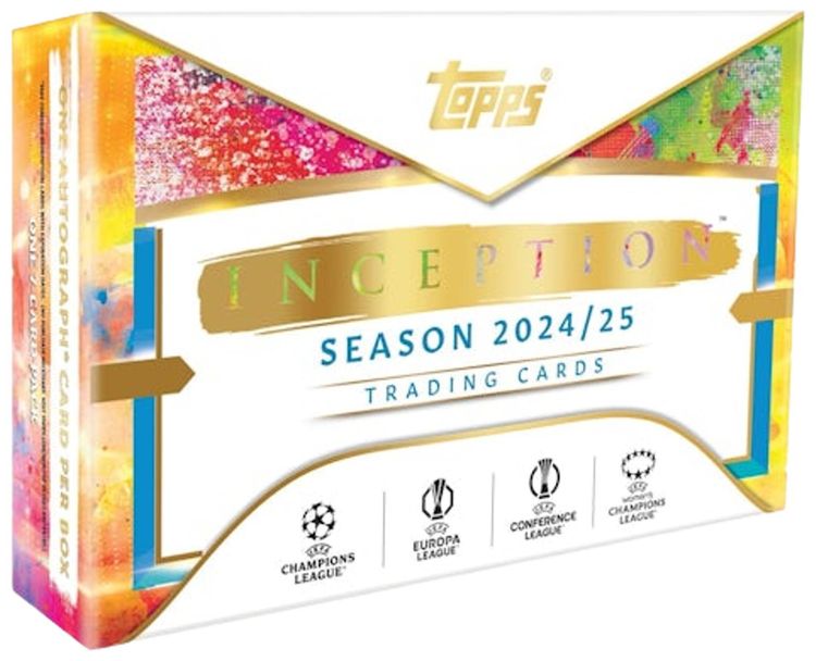 2024 25 Topps Inception UEFA Club Competitions Soccer Hobby Box