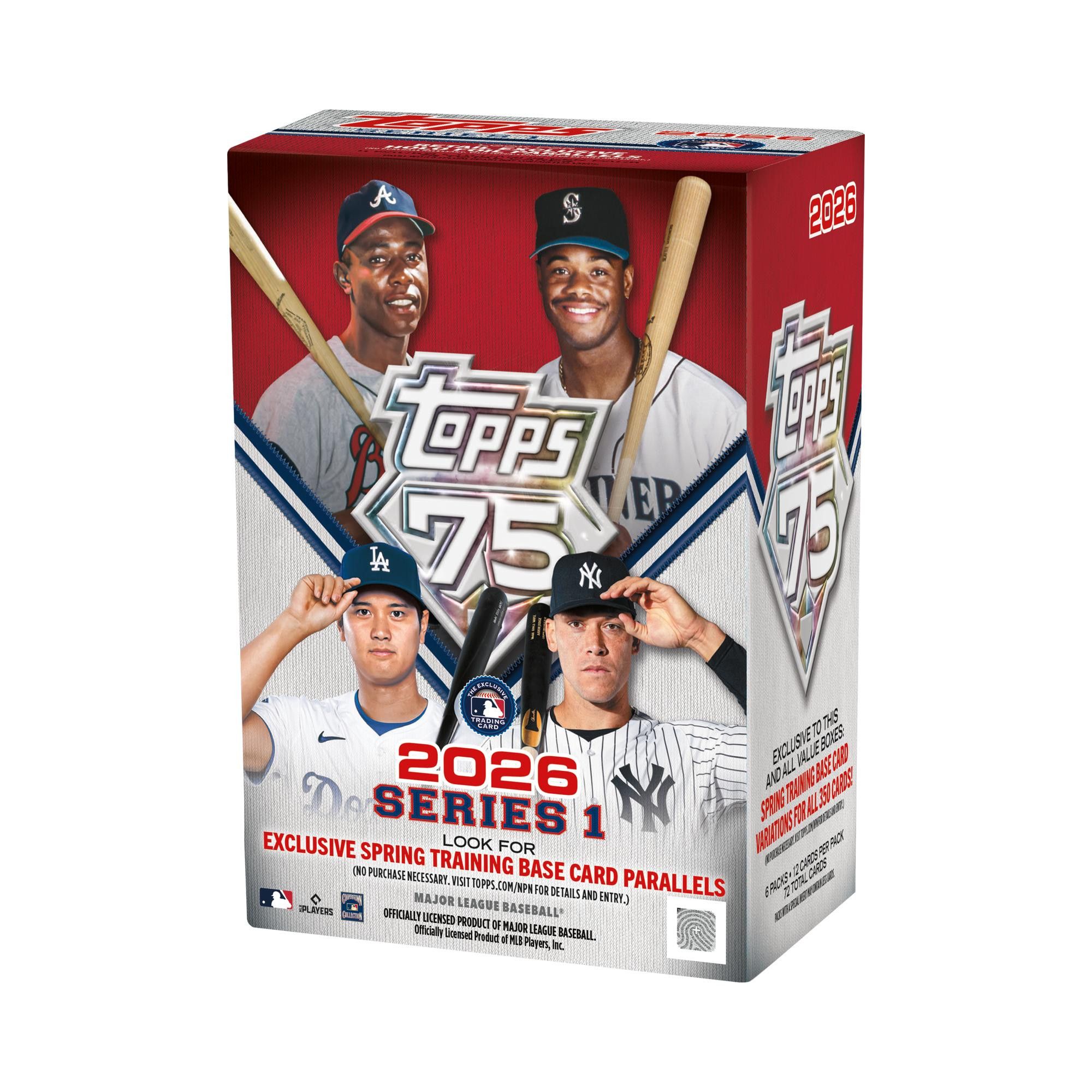 Buy 2026 Topps Series 1 Baseball Value Hobby Box - FGC006556 DB | GOAT
