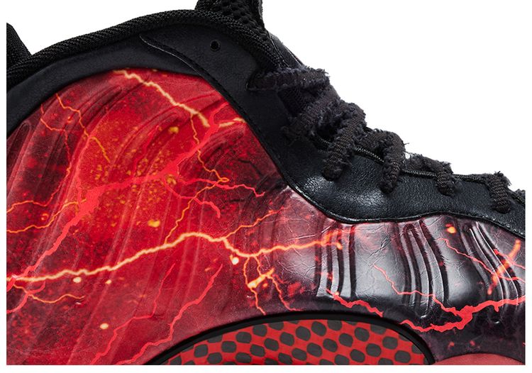 Stranger Things x Nike Air Foamposite One Premium QS Black Bright Crimson