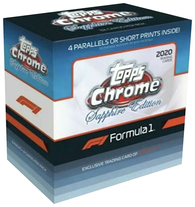 2020 Topps Chrome Sapphire Formula 1 Racing Box