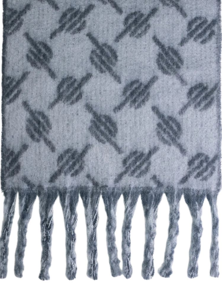 Daily Paper Riyo Monogram Scarf Sky Captain Blue