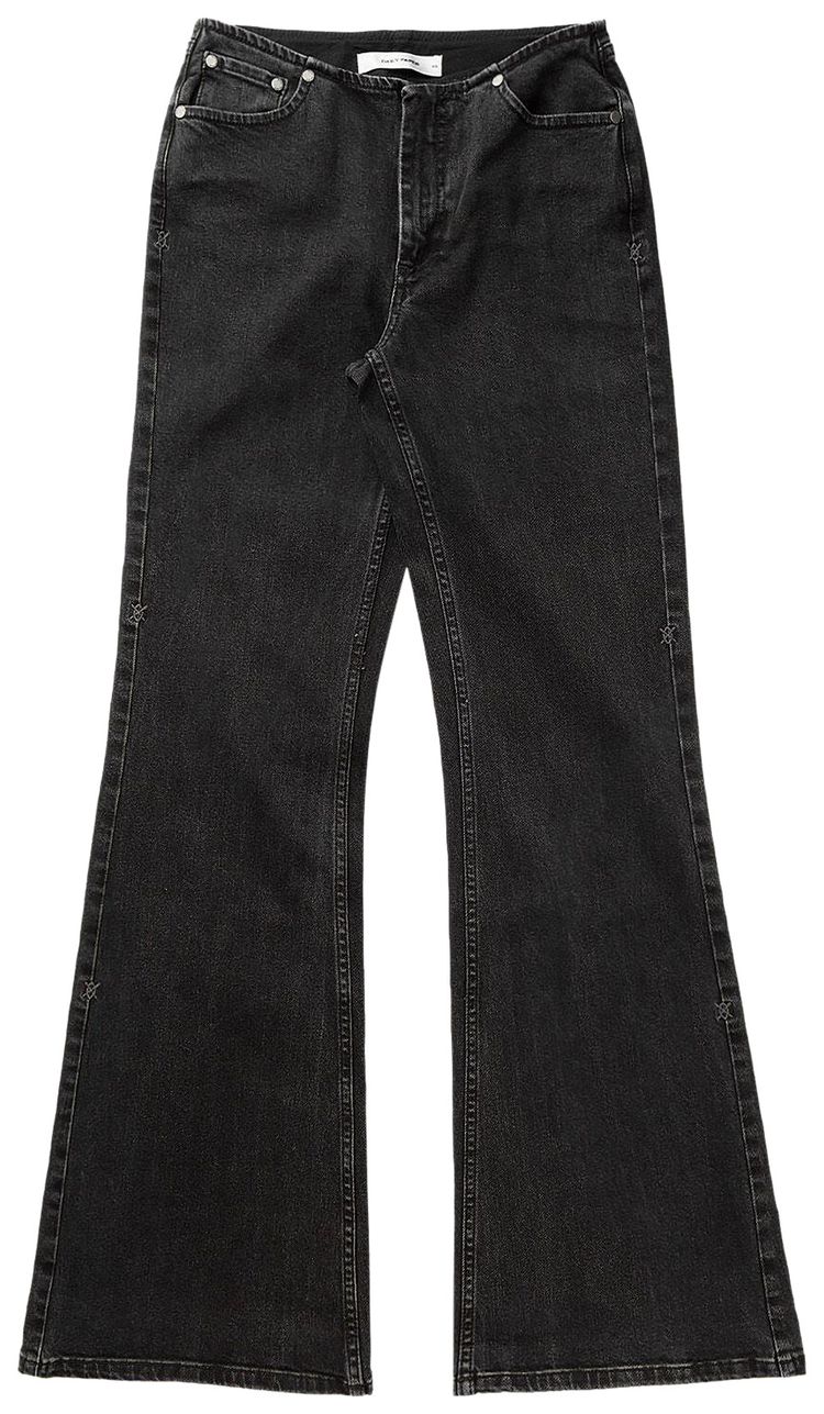 Daily Paper Flared Jeans Black