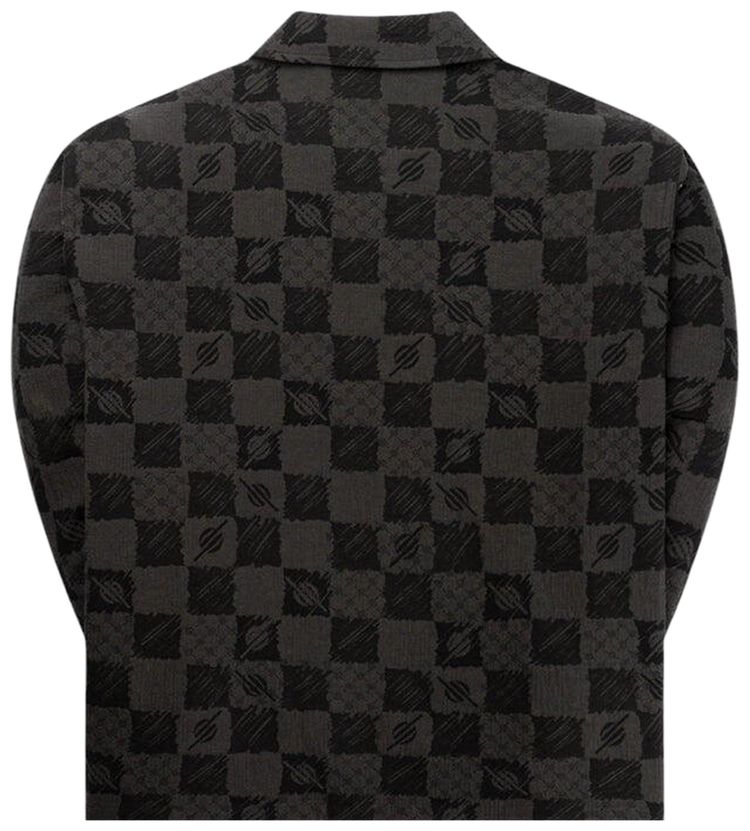 Daily Paper Membuti Chess Shirt Phantom Black