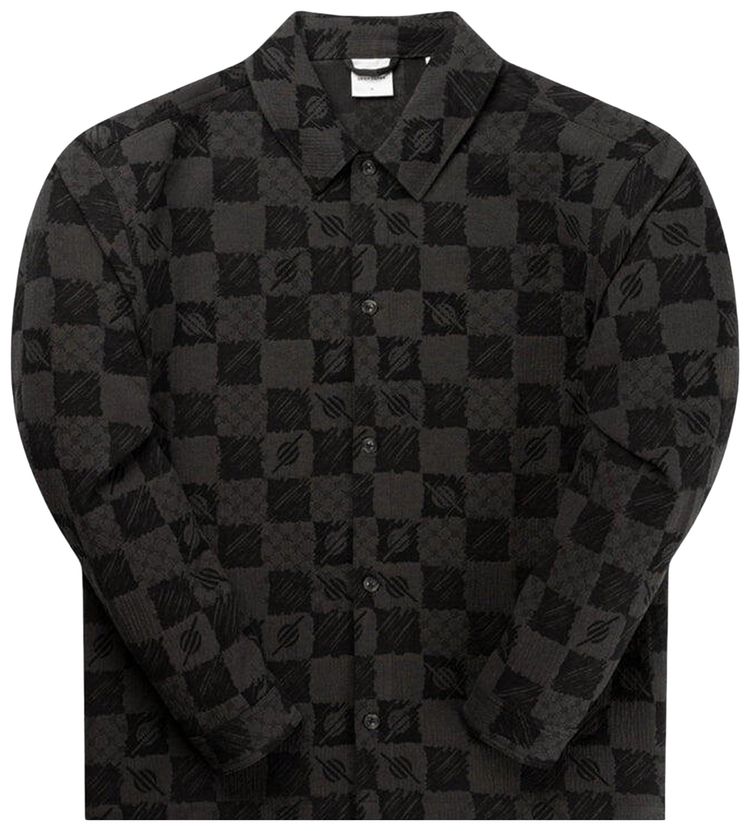 Daily Paper Membuti Chess Shirt Phantom Black