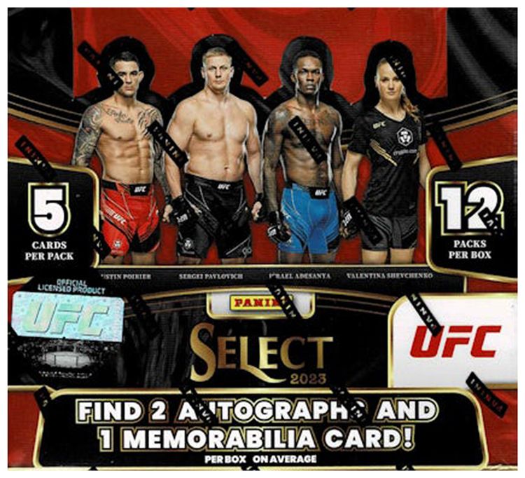 2023 Panini Select UFC Hobby Box