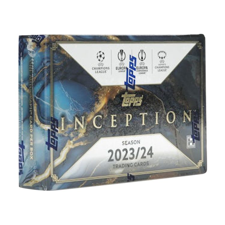 Topps Inception Soccer Box Buy 2023-24 Topps Inception UEFA Club Competitions Soccer Hobby Box ...