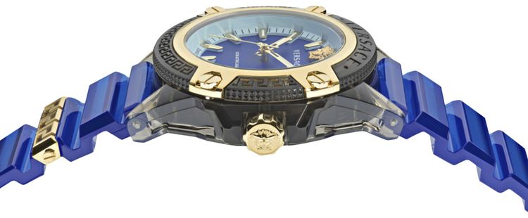 Versace Icon Active Silicone Watch Black