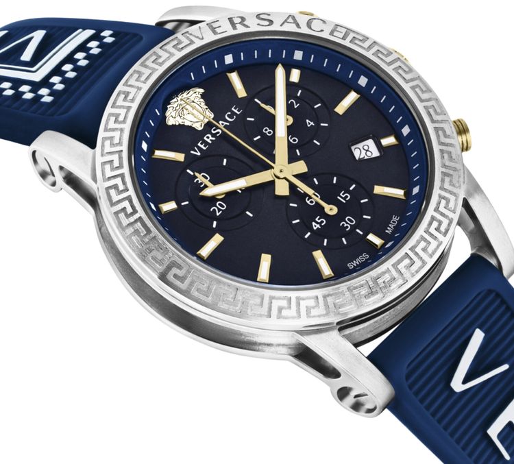 Versace Sport Tech Chronograph Watch Stainless Steel