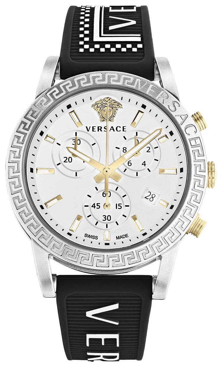 Versace Sport Tech Strap Watch Stainless Steel