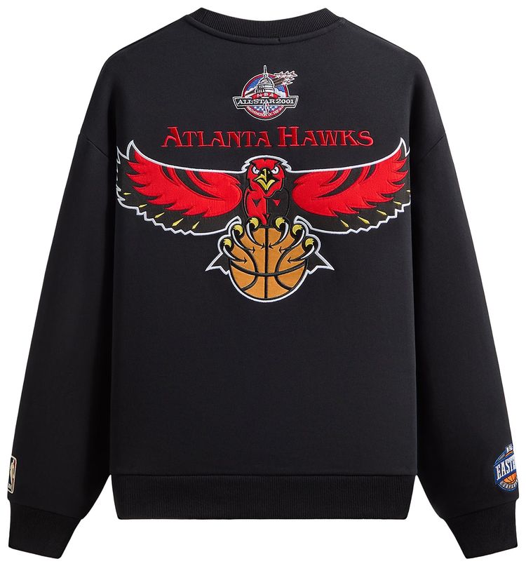 Kith For NBA All Star Atlanta Hawks Nelson Crewneck Black