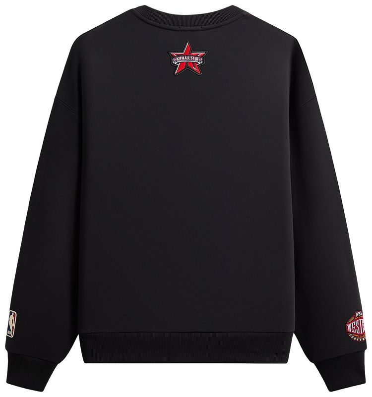 Kith For NBA All Star Portland Trail Blazers Nelson Crewneck Black